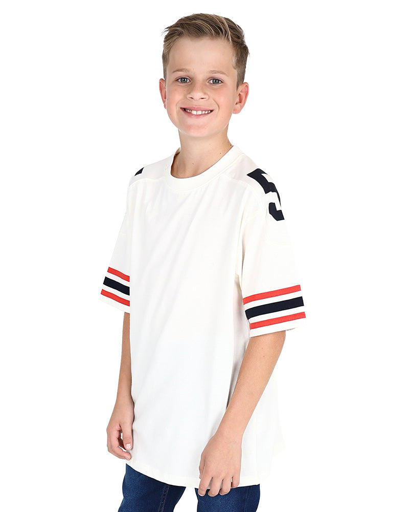 Short Sleeve Cream Los Angeles 5 Graphic T-Shirt