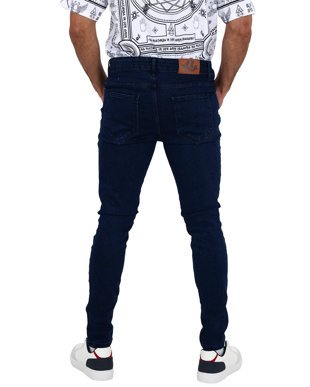 Essential Skinny True Black Stretch Jeans