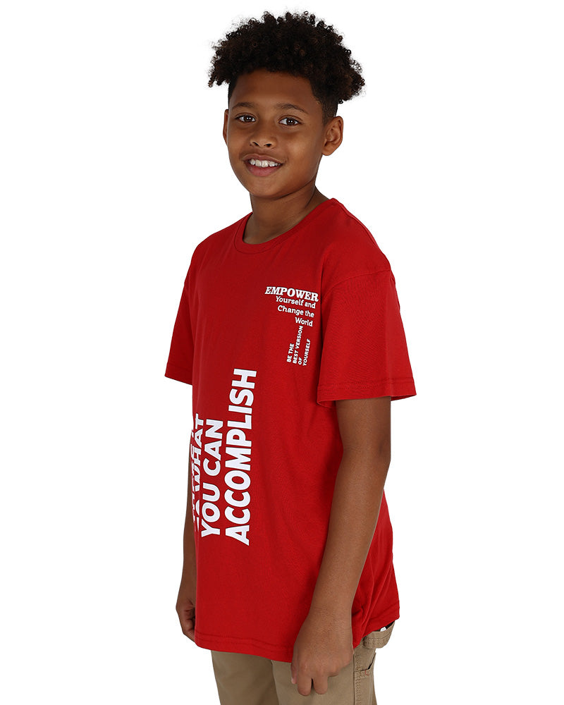 Short Sleeve Red No Limits T-Shirt