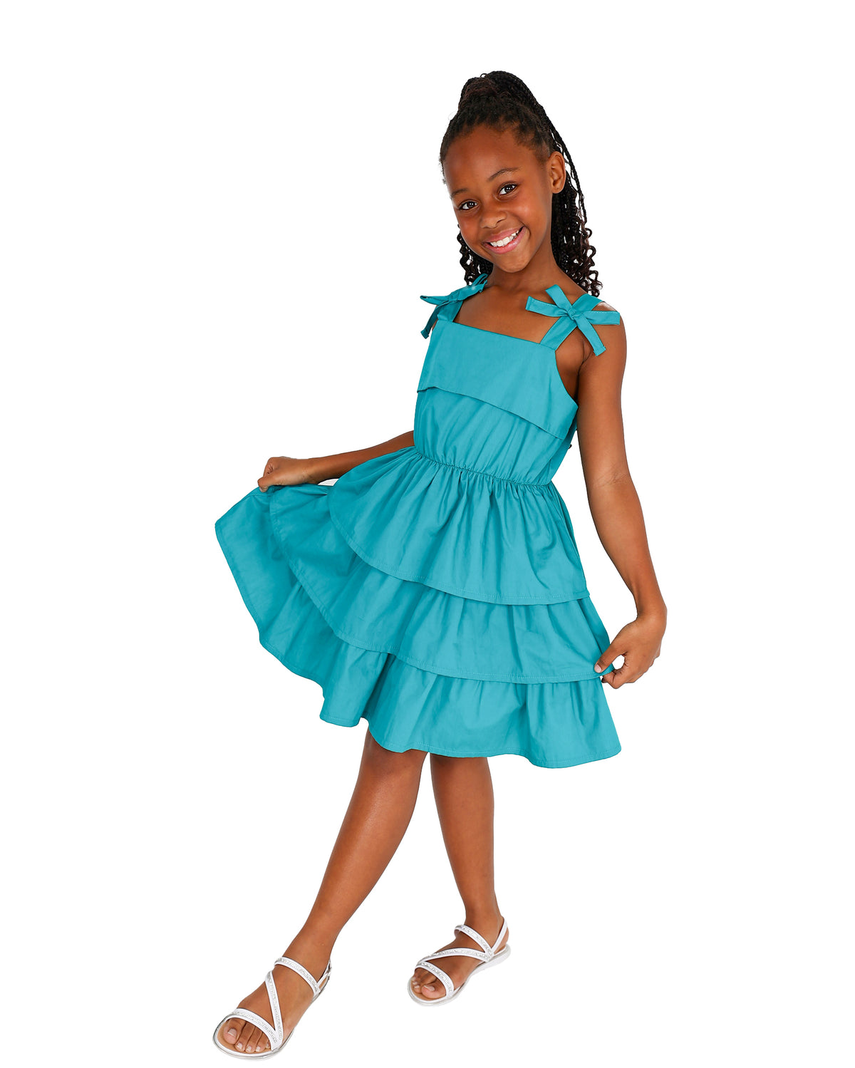 Tiered Sleeveless Dress