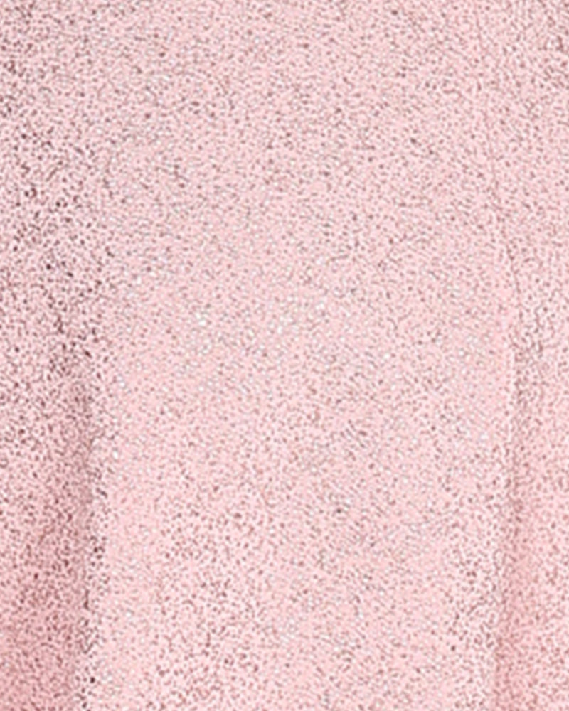 Tie-Up Bow Detail Shimmer Party Dress