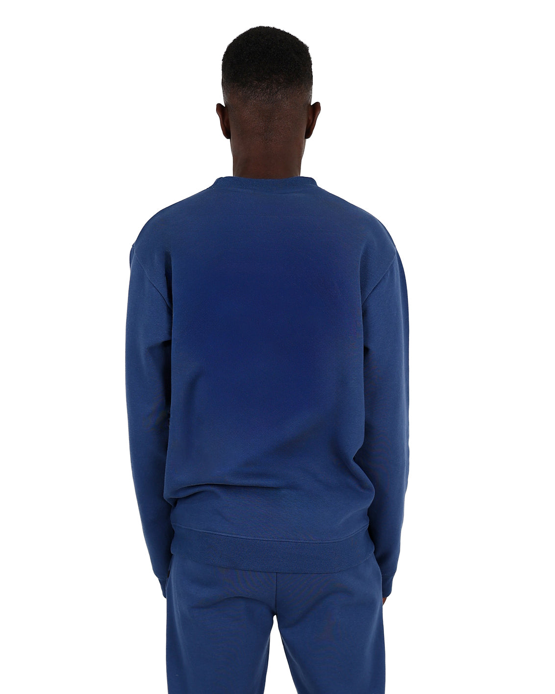 Long Sleeve Airforce Blue CVC Premium Fleece Sweater