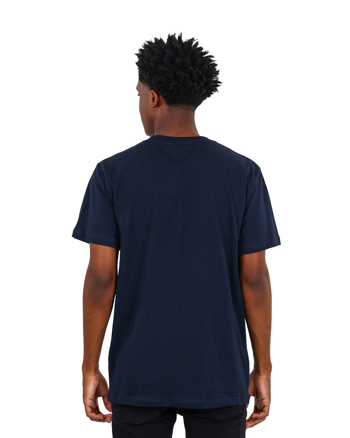 Short Sleeve Navy LA Graphic T-Shirt