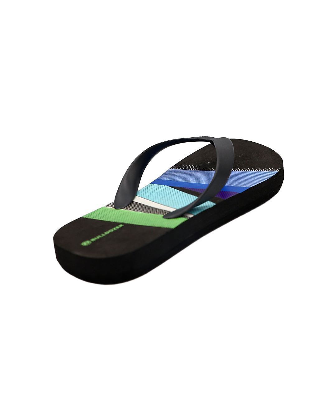 Boys Blue & Black Dual Stripe EVA Flip Flops