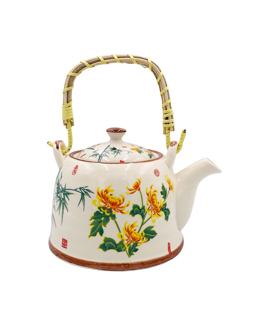 Blossom Ceramic Teapot