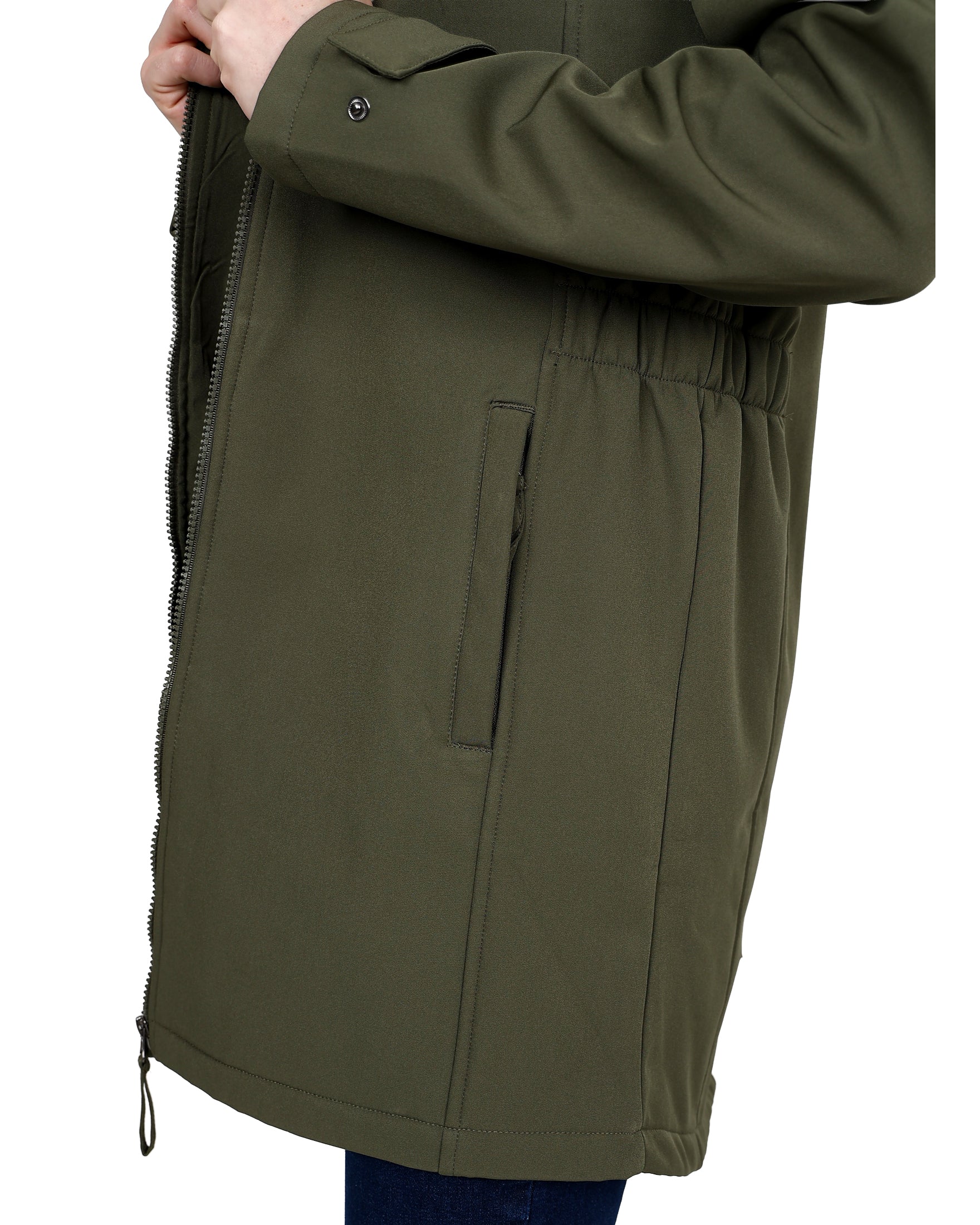 Longer Length Bonded Parker Jacket