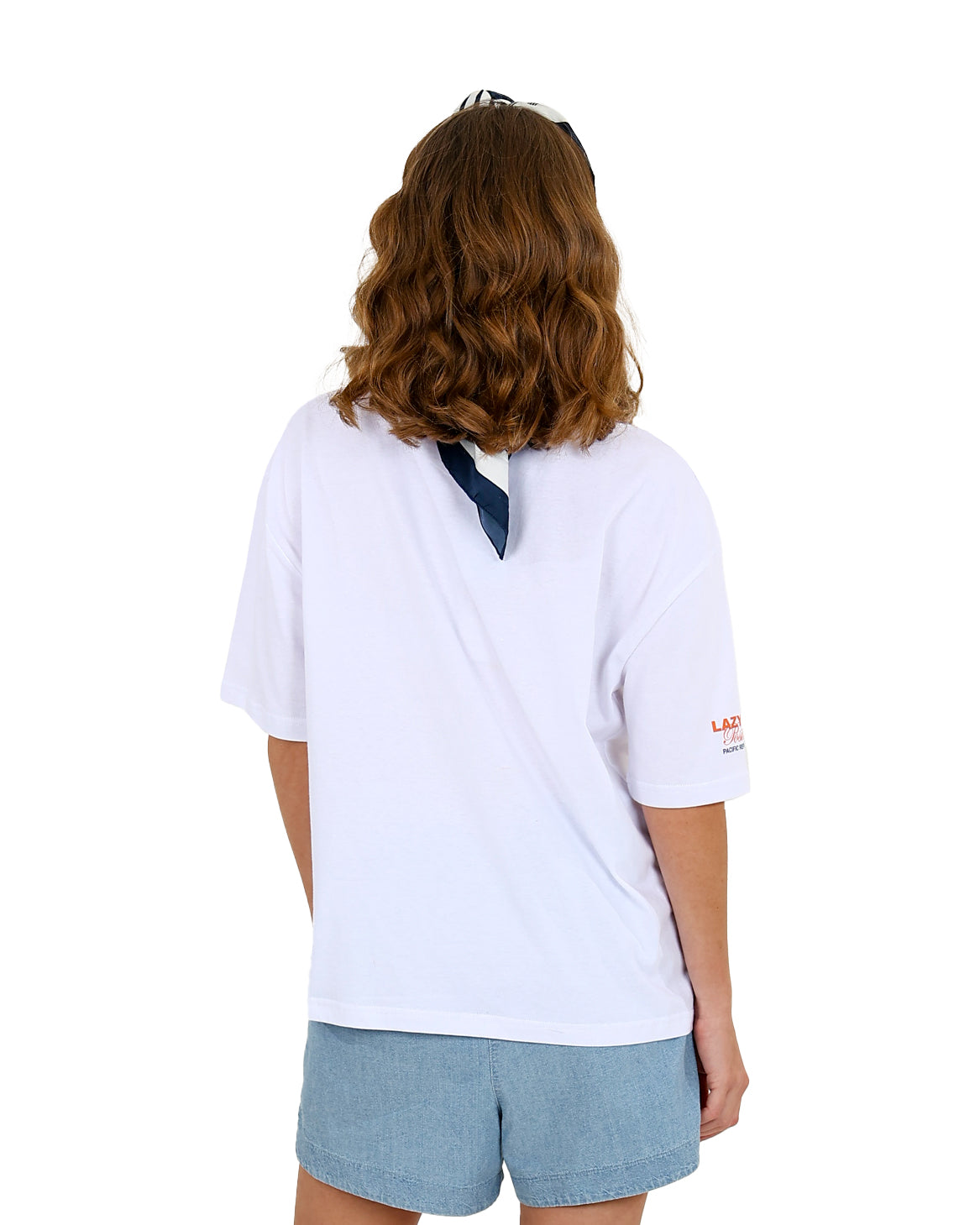 Short Sleeve white Deckchair Graphic T-Shirts