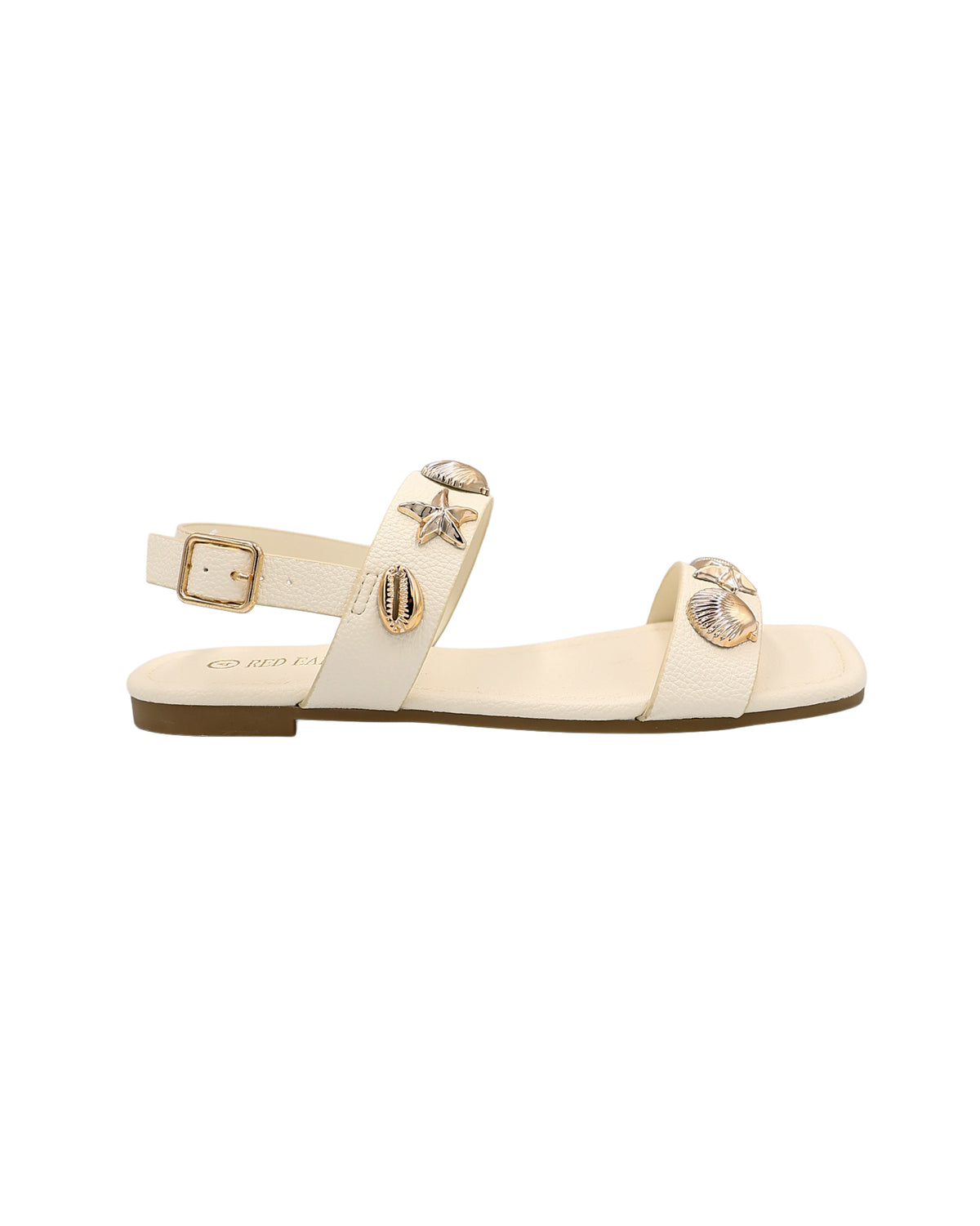 Embellished Double Bar Ankle Strap Sandal