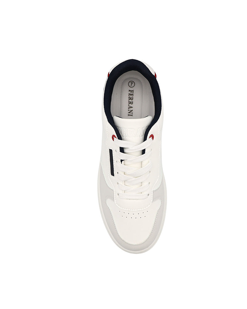 Ferrani White Cosmo Sneakers