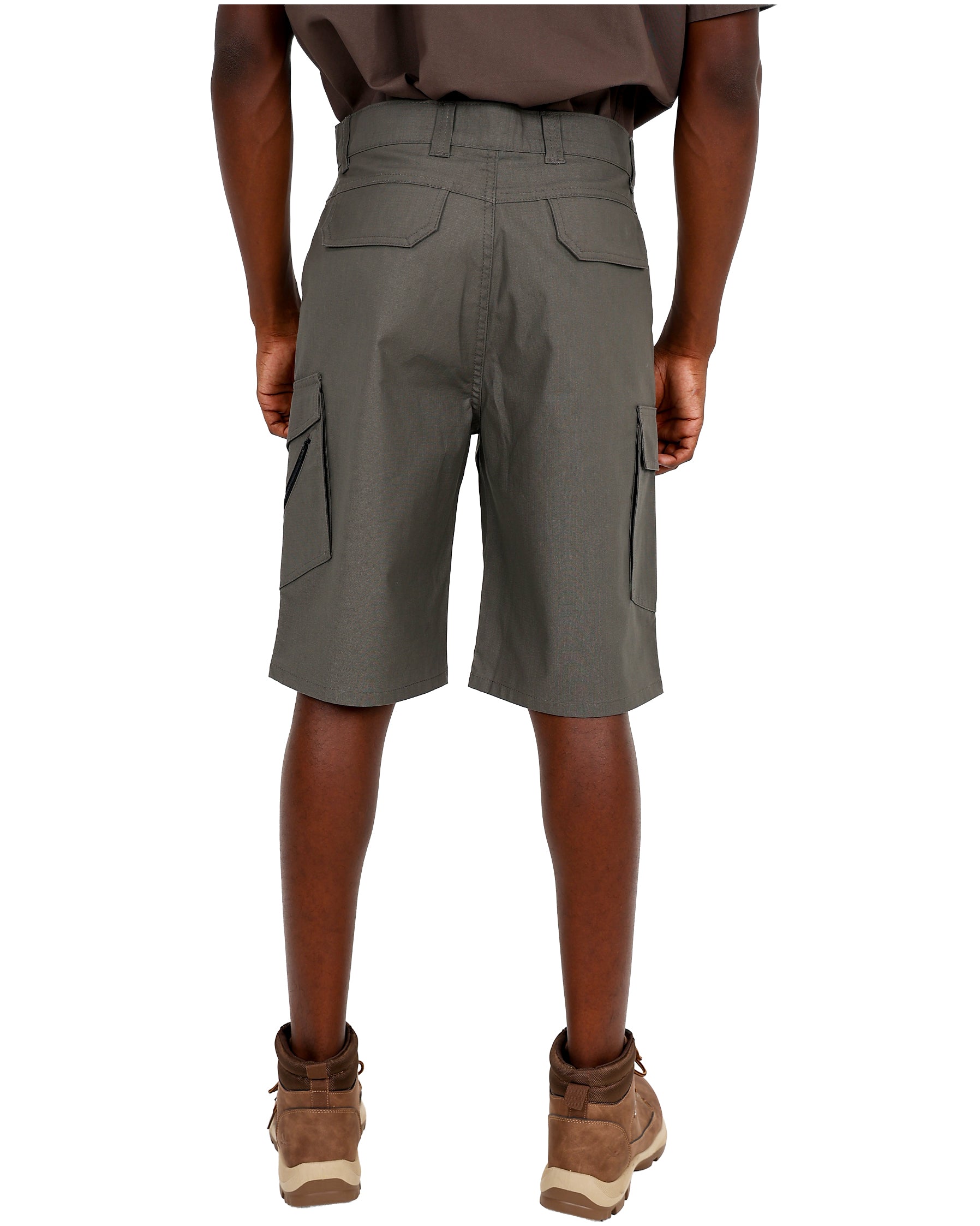 Okavango Grey Slight Stretch Cargo Shorts