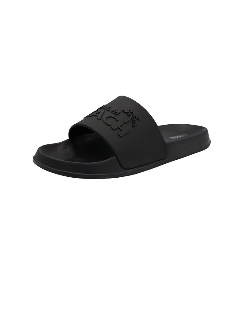 Palm Beach Embossed Black Pool Slides