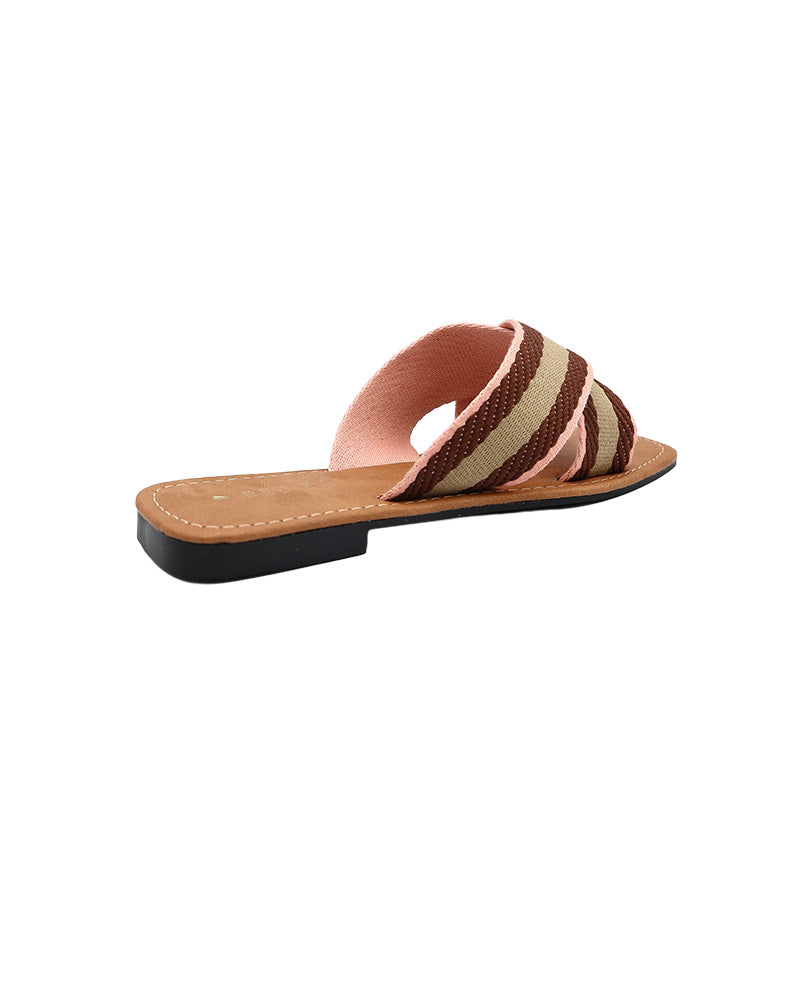 Mink Tape Detail Crossover Mule