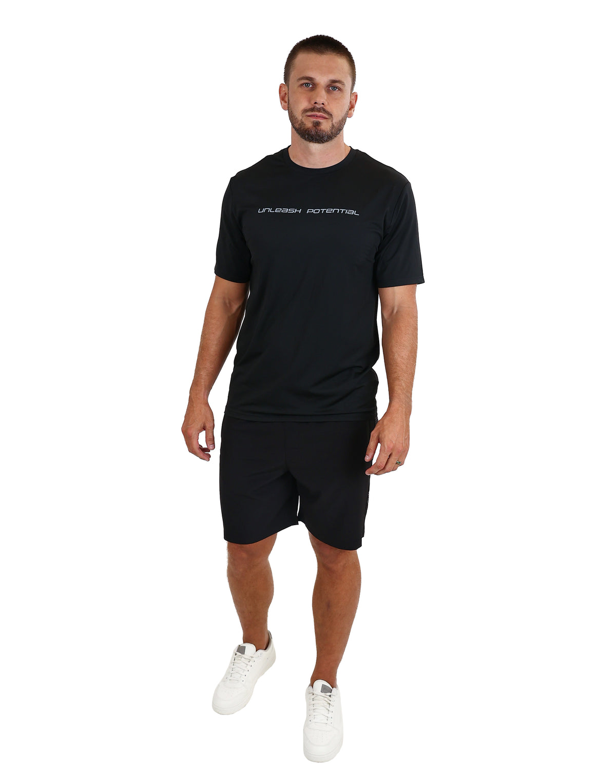 Short Sleeve Black Active T-Shirt