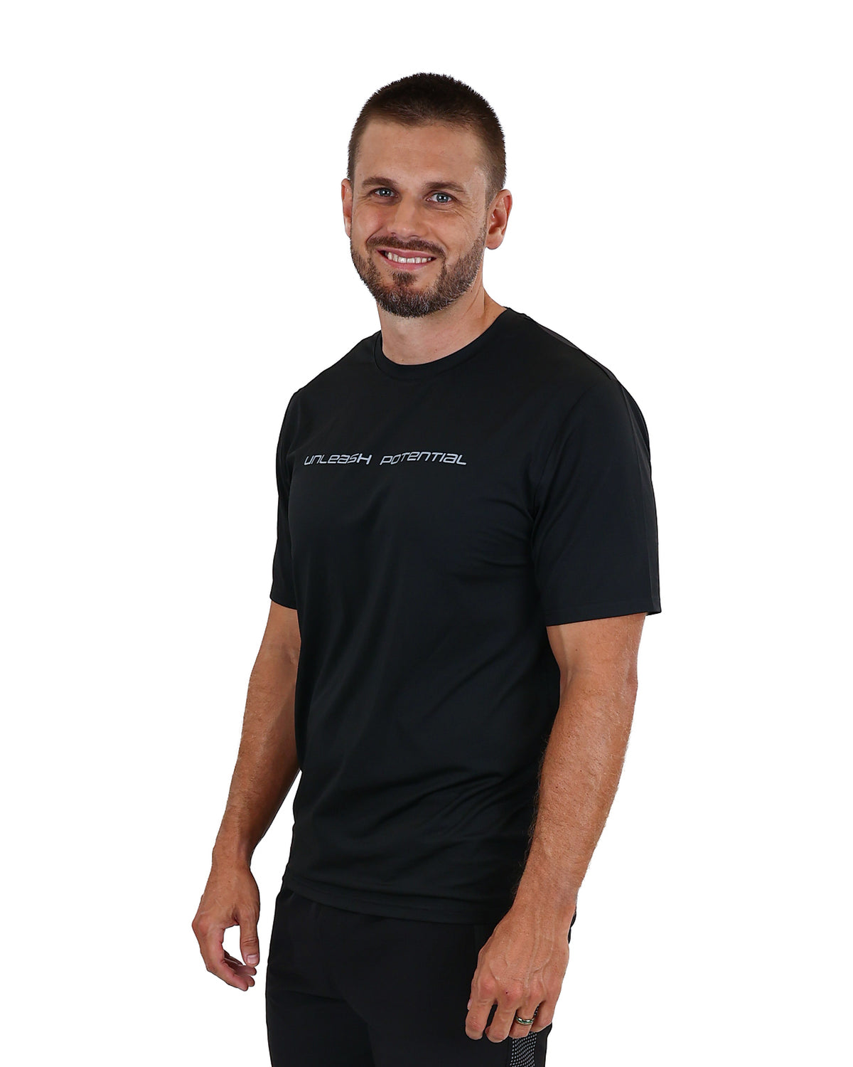 Short Sleeve Black Active T-Shirt