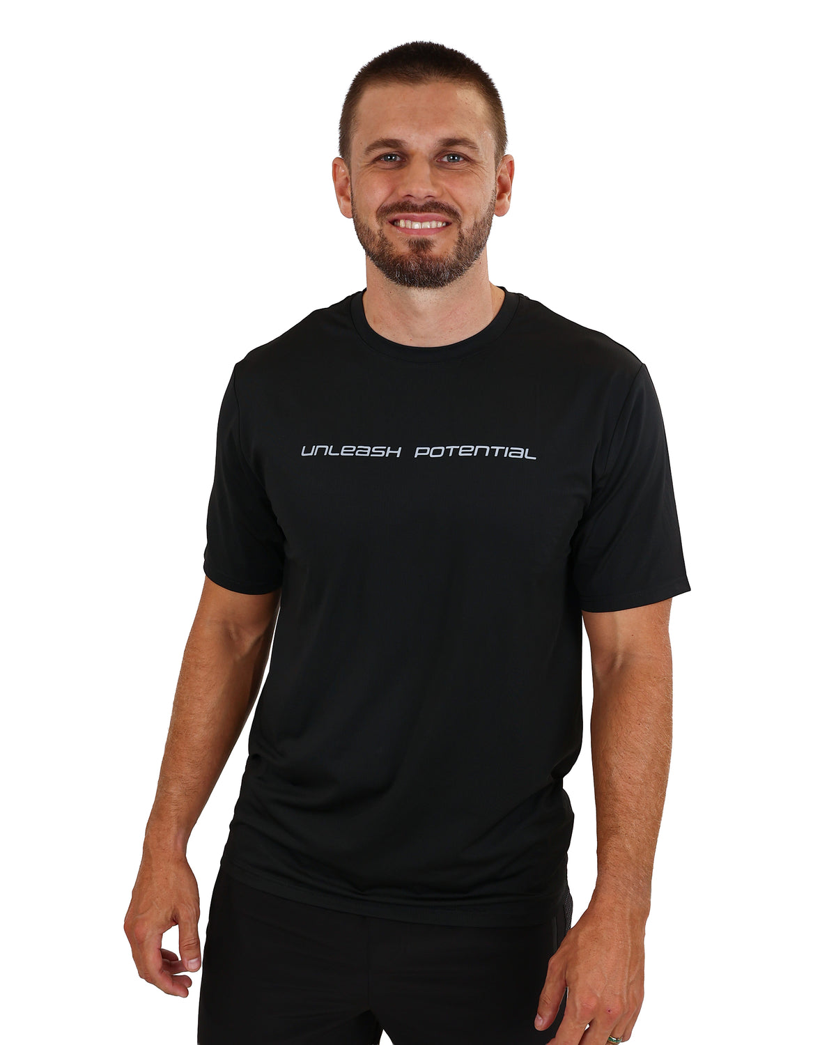 Short Sleeve Black Active T-Shirt