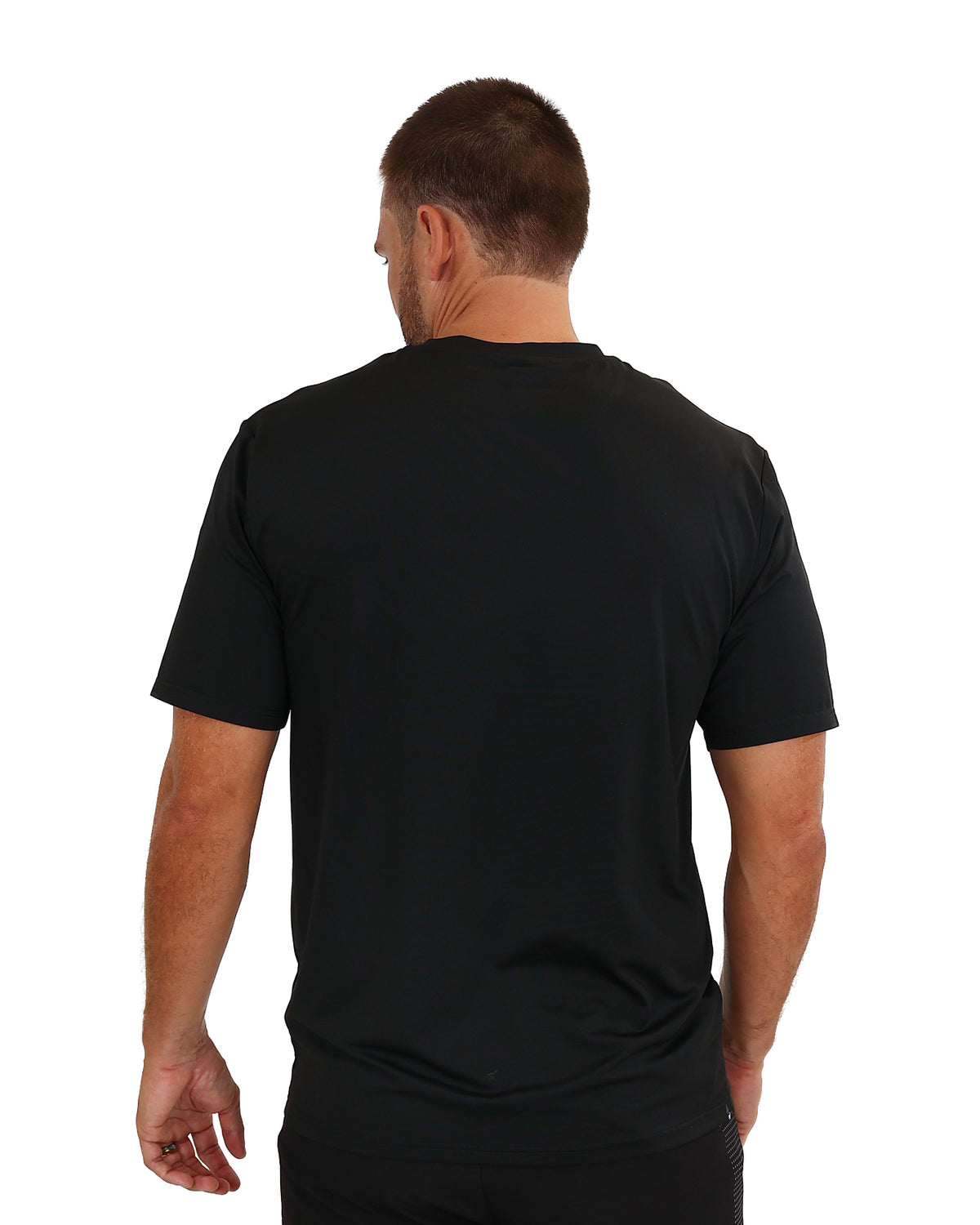 Short Sleeve Black Active T-Shirt