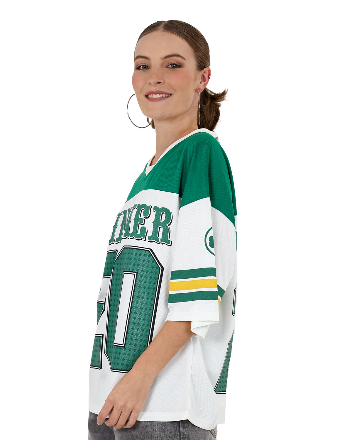 Short Sleeve Graphic Print Baseball T-Shirt