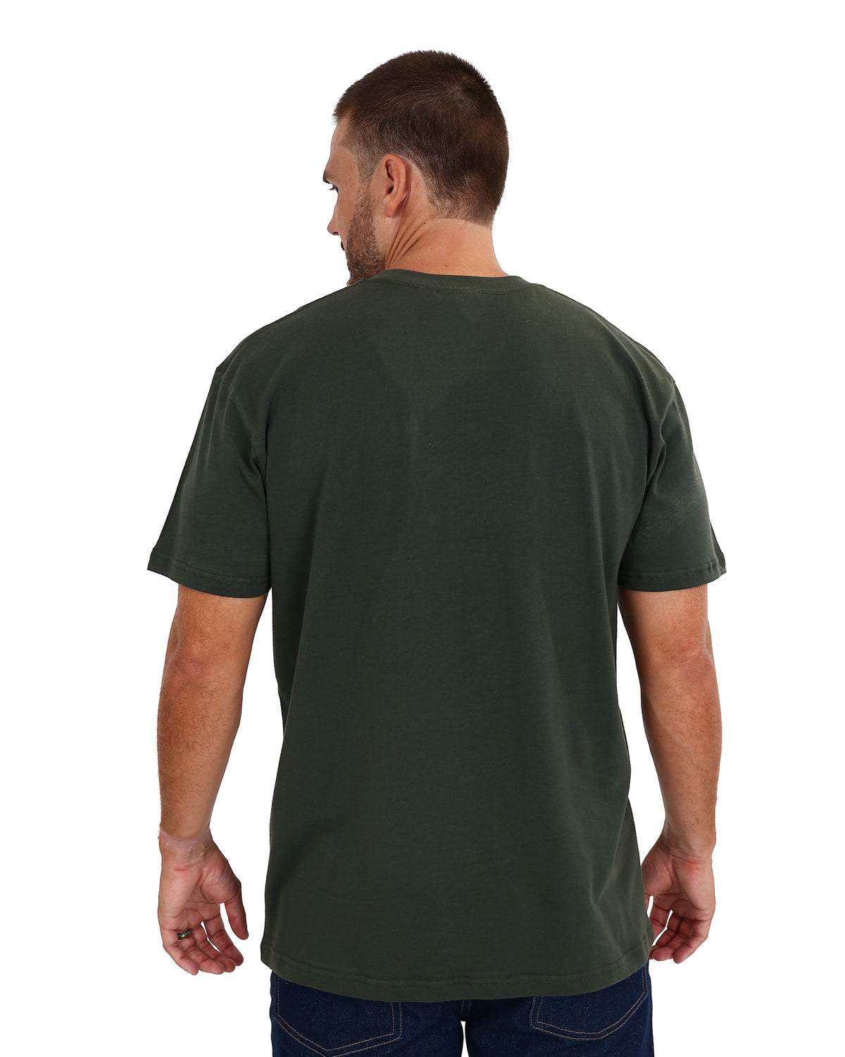 Okavango Olive "OFF ROAD" Graphic Cotton T-Shirt