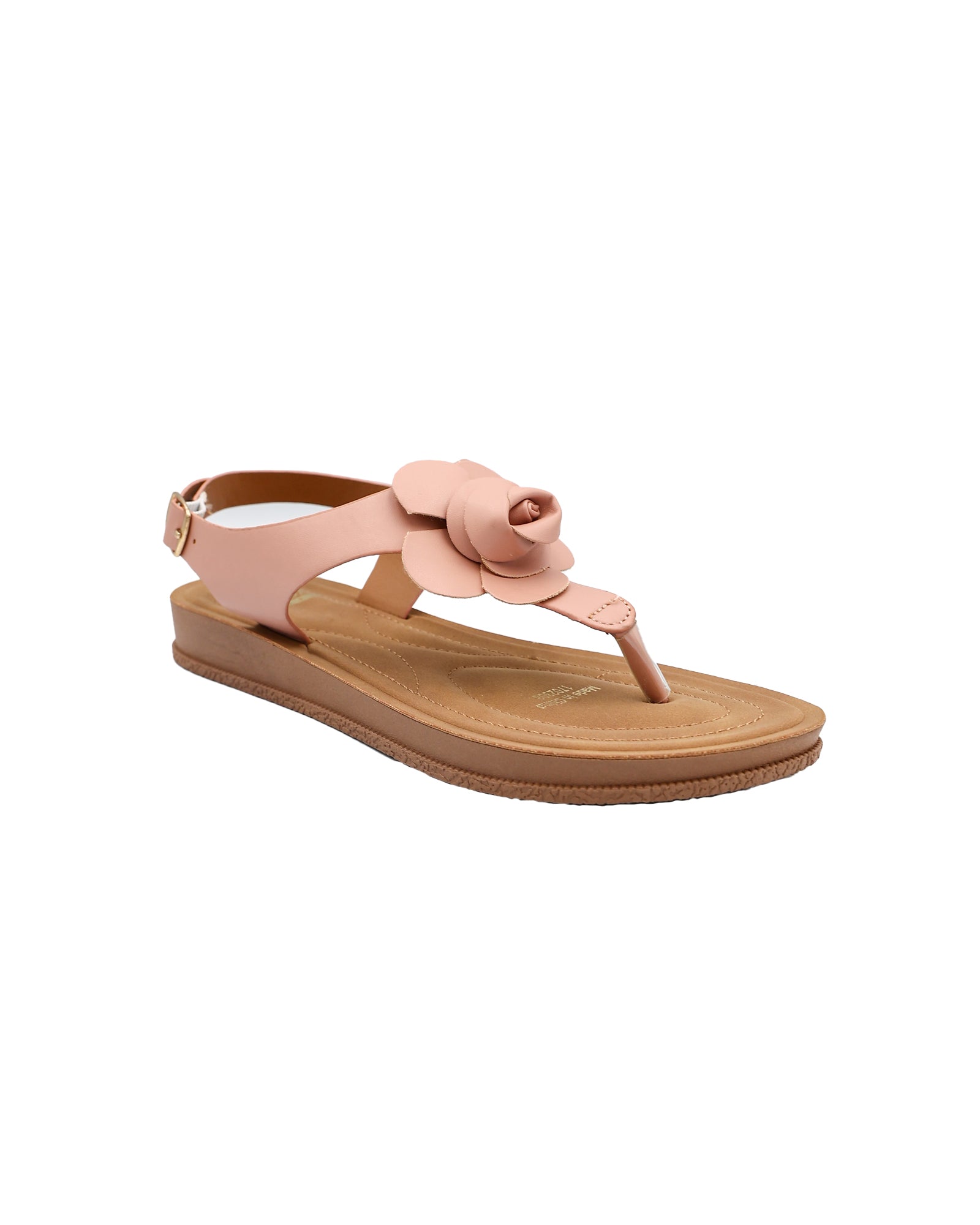 Flower Detail Moulded Thong Sandal