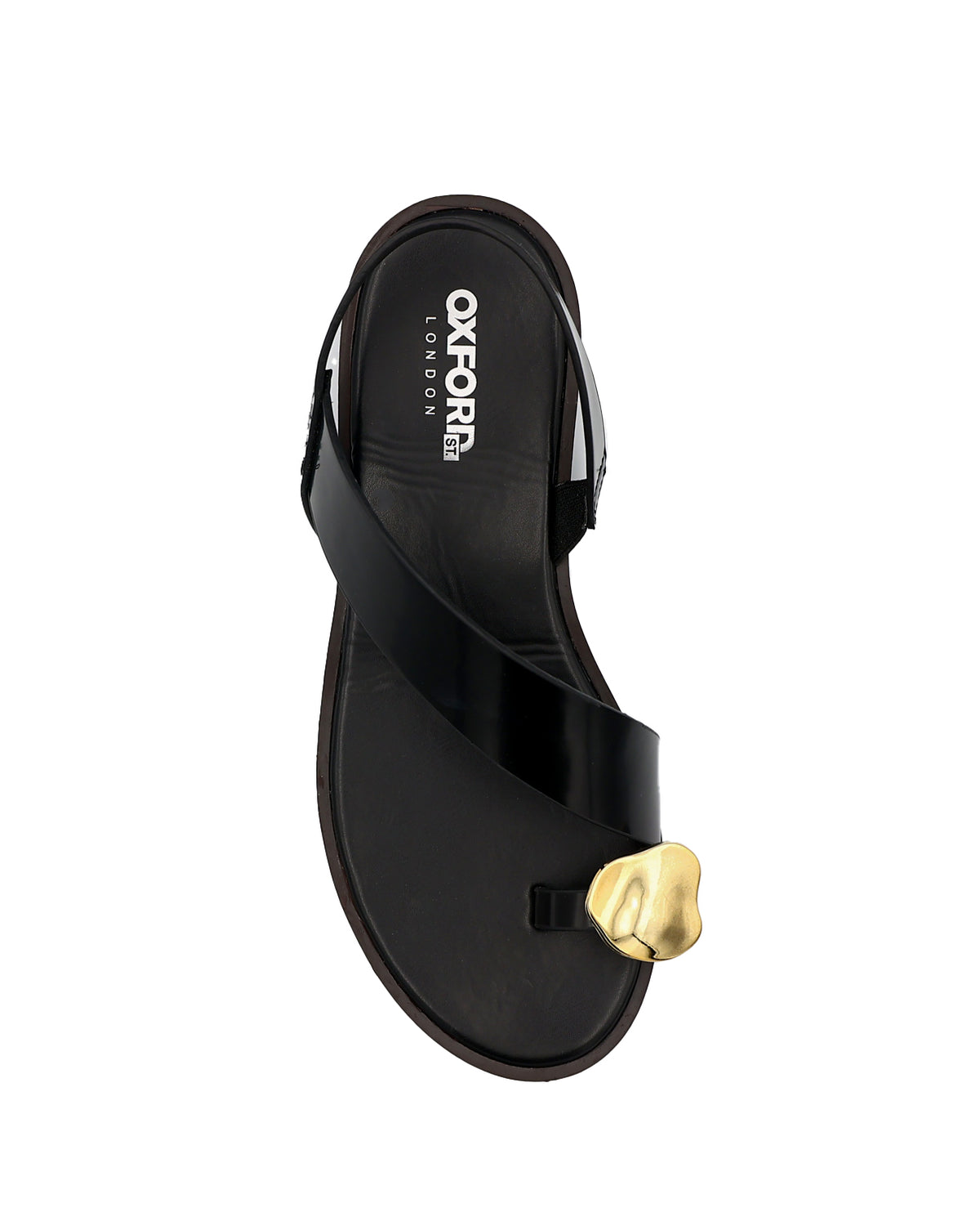 Toe Post Trim Detail Slingback Sandal