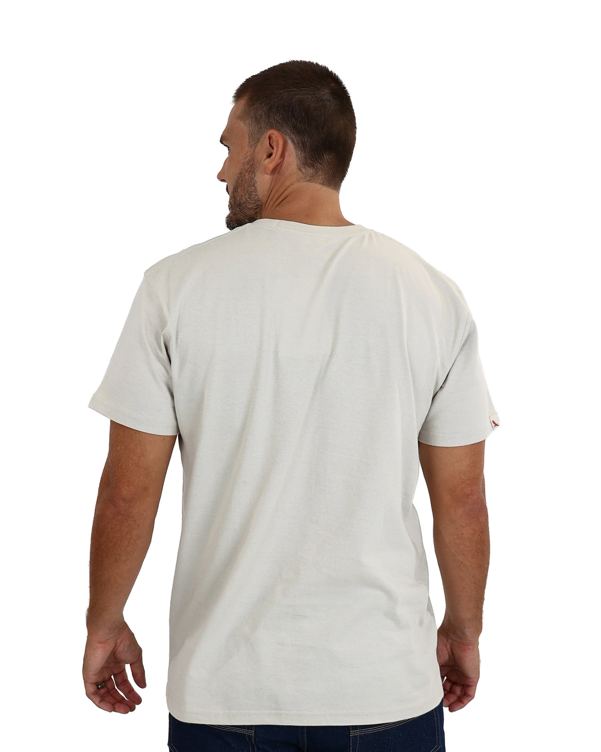 Okavango Short Sleeve Stone Mountain Range Graphic T-Shirt