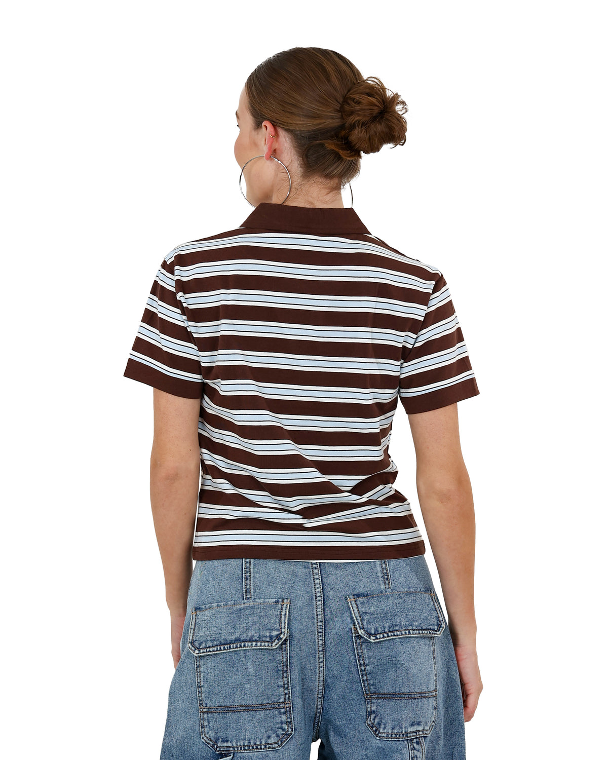 Short Sleeve Stripe Golfer