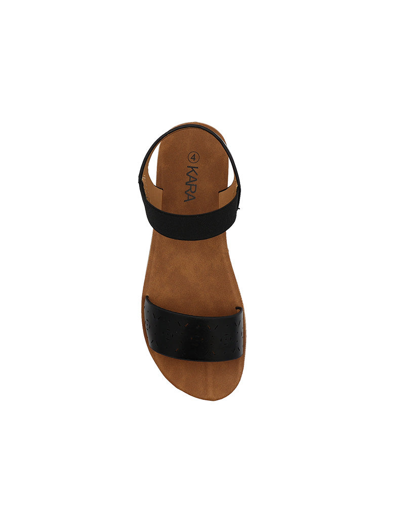 Laser Cut Detail Moulded Sandal