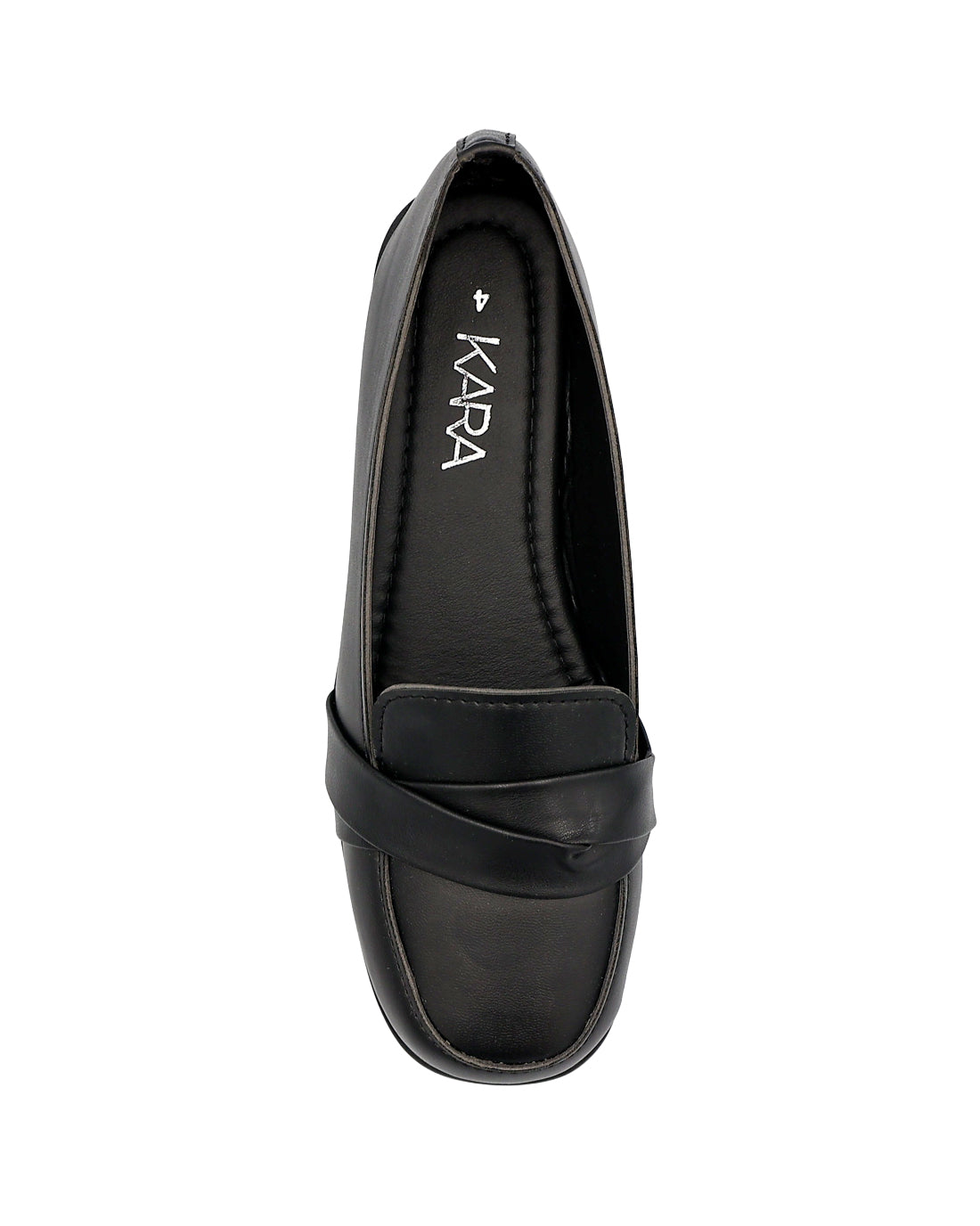 Overlay Detail Wedge Slip-Ons