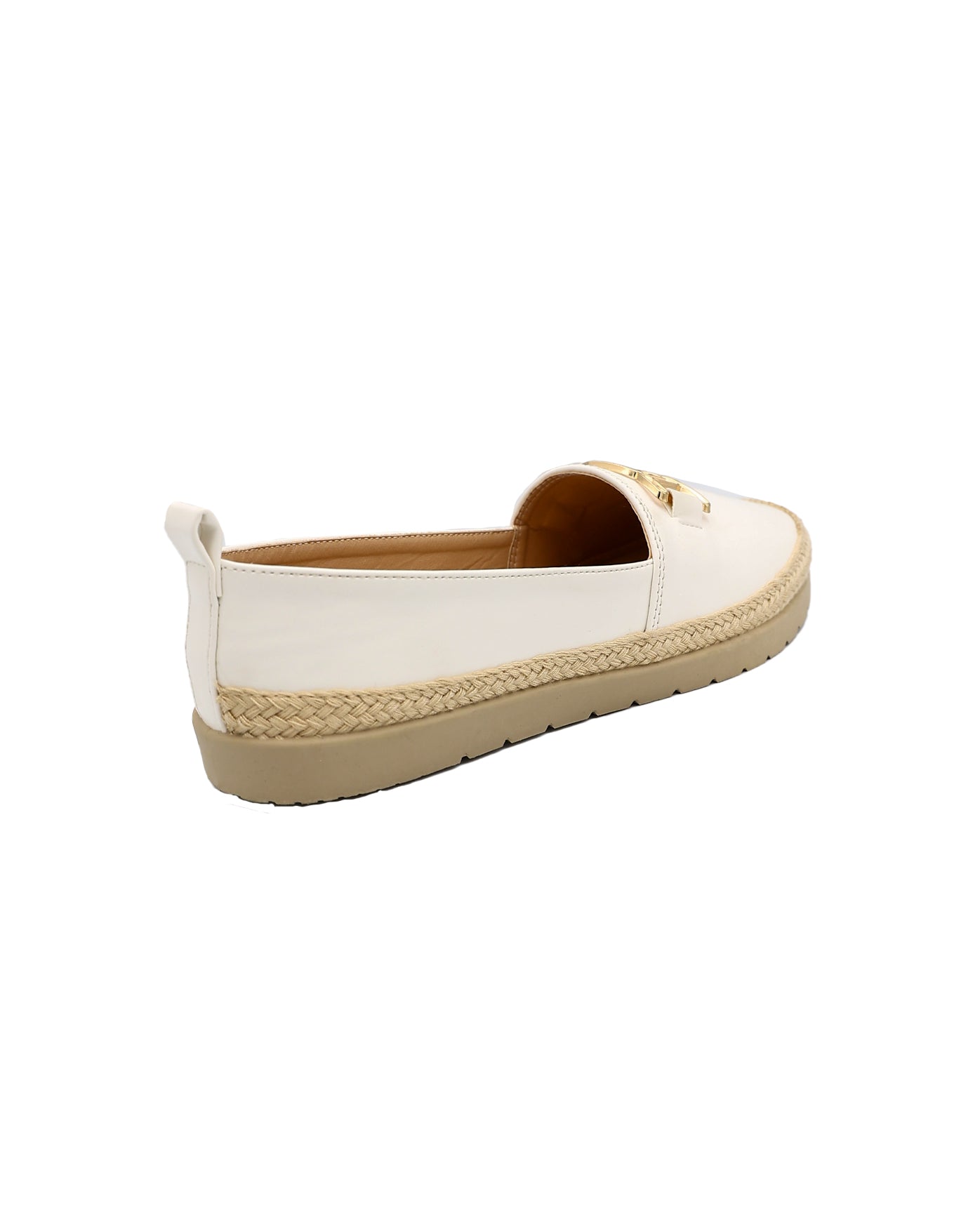 Snaffle Detail Espadrille Trim Pump