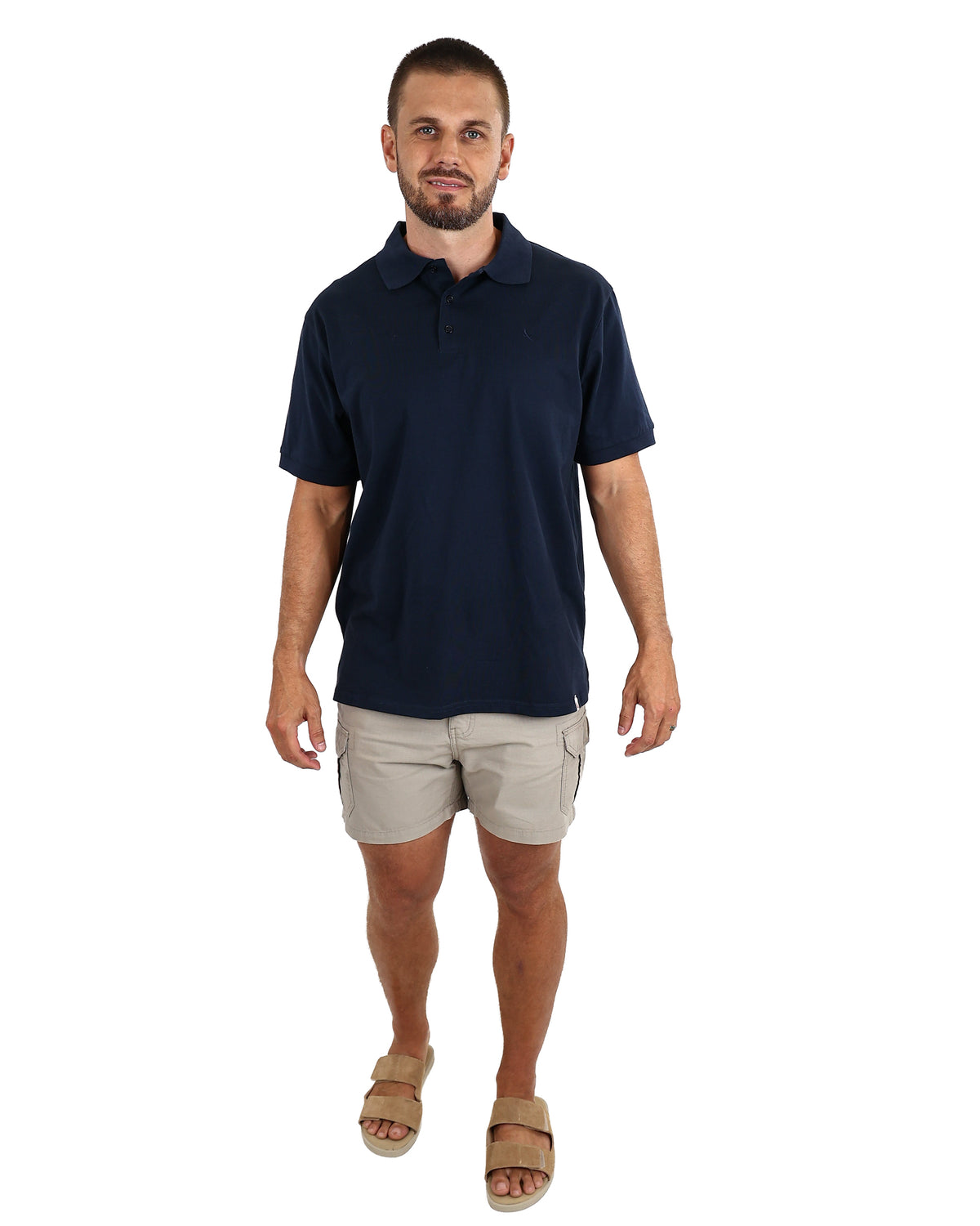 Okavango Short Sleeve Navy Golfer