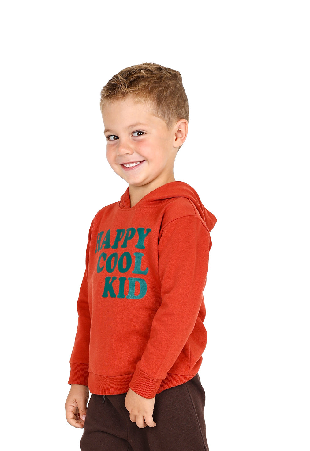 2 Pack Happy Cool Kid Graphic Hoodie & Sweater