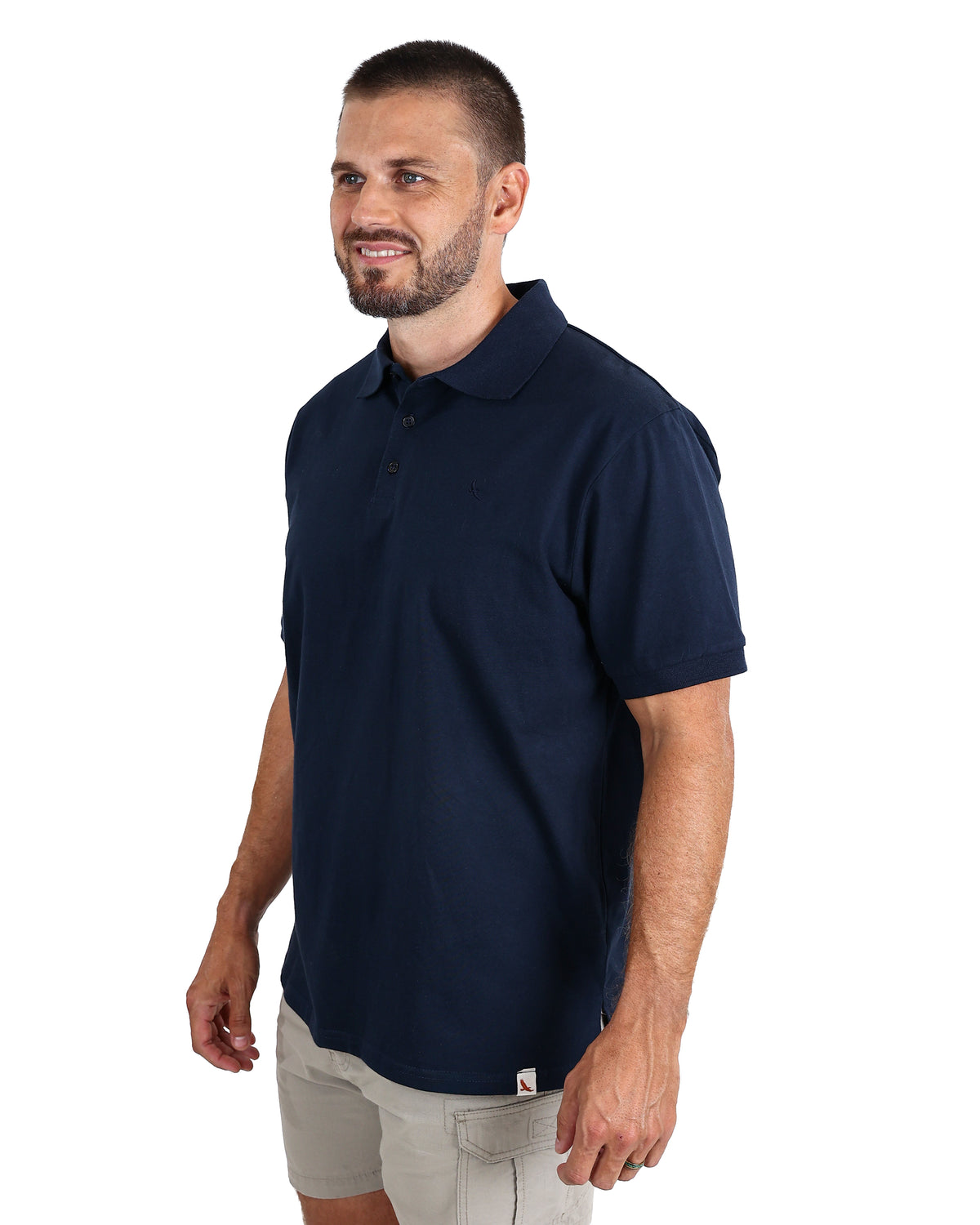 Okavango Short Sleeve Navy Golfer