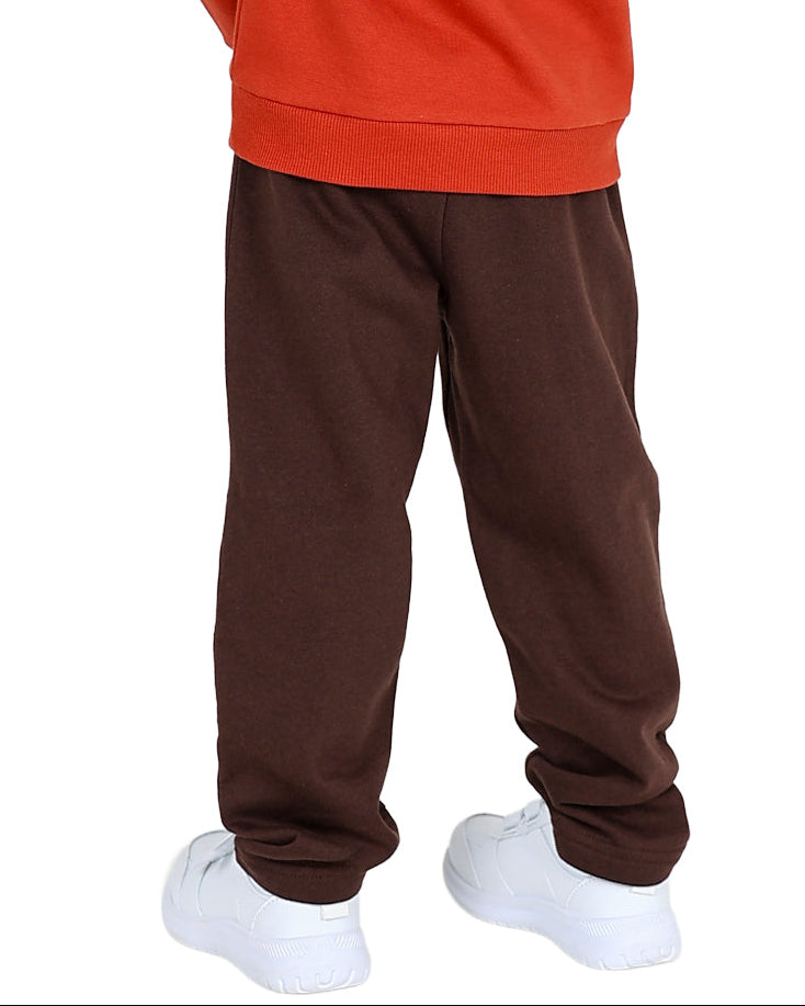 2 Pack Blue & Chocolate Brown Joggers