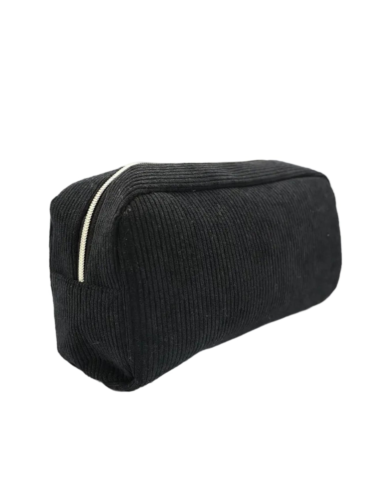 Black Corduroy Tubby Toiletry Bag