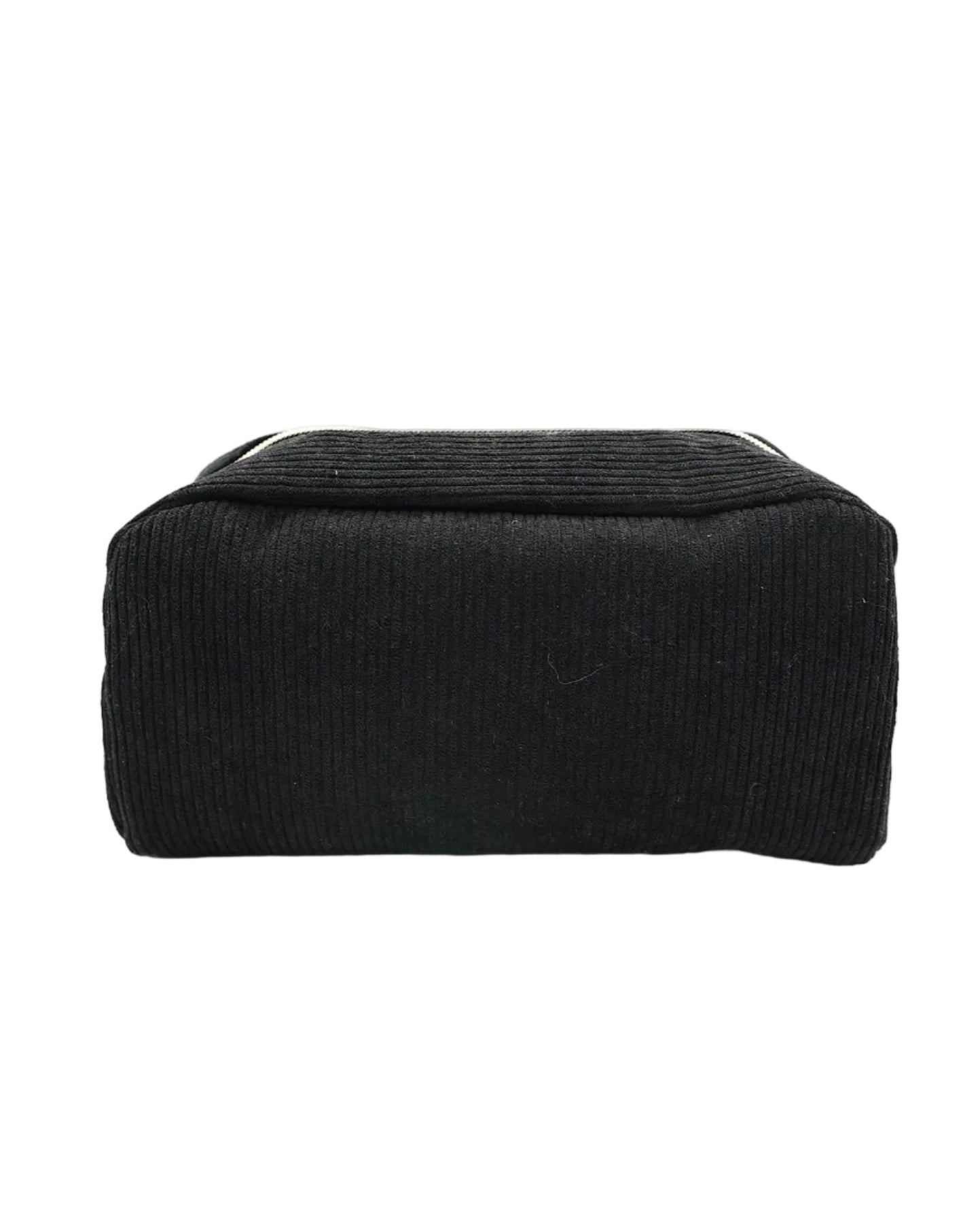 Black Corduroy Tubby Toiletry Bag