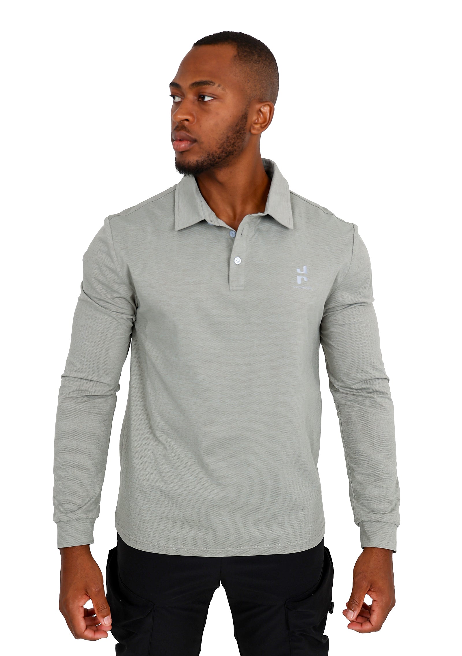 Long Sleeve Grey Active Golfer