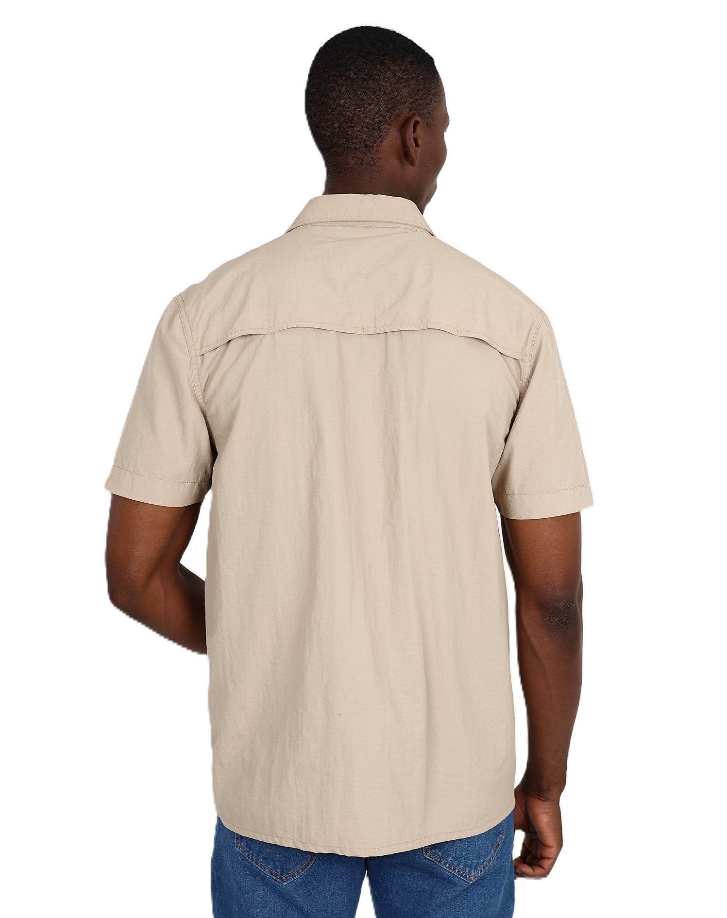 Okavango Short Sleeve Stone Crush Nylon Shirt