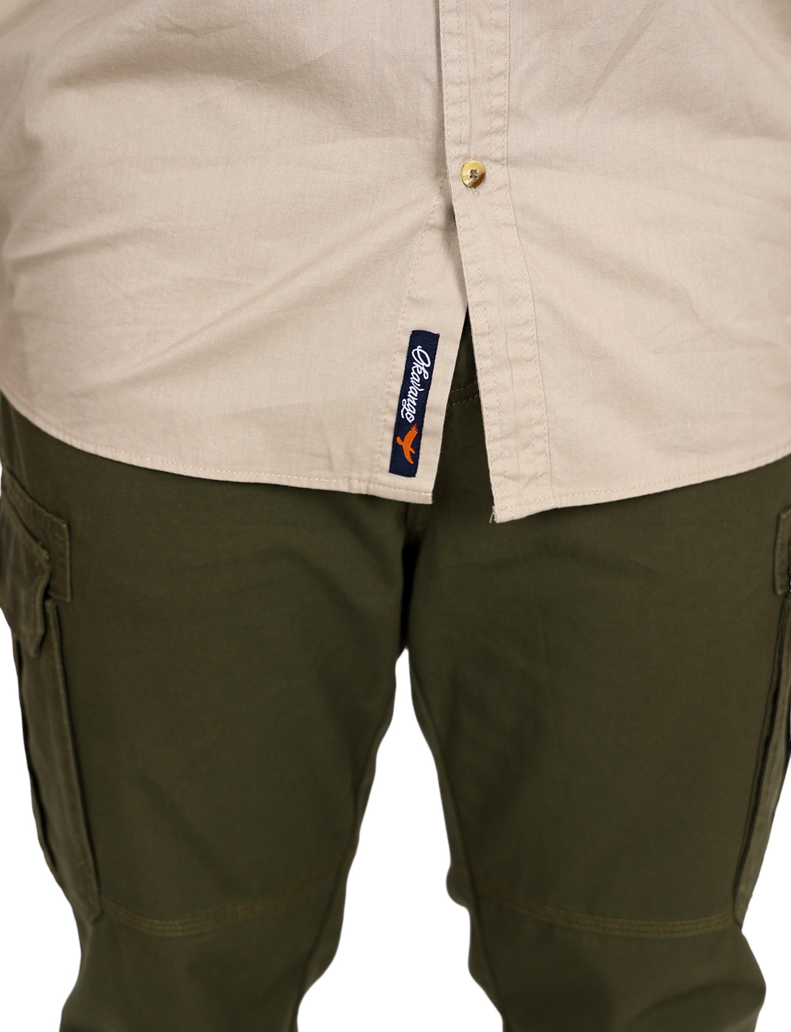 Short Sleeve Double Pocket Stone Adventure Shirt