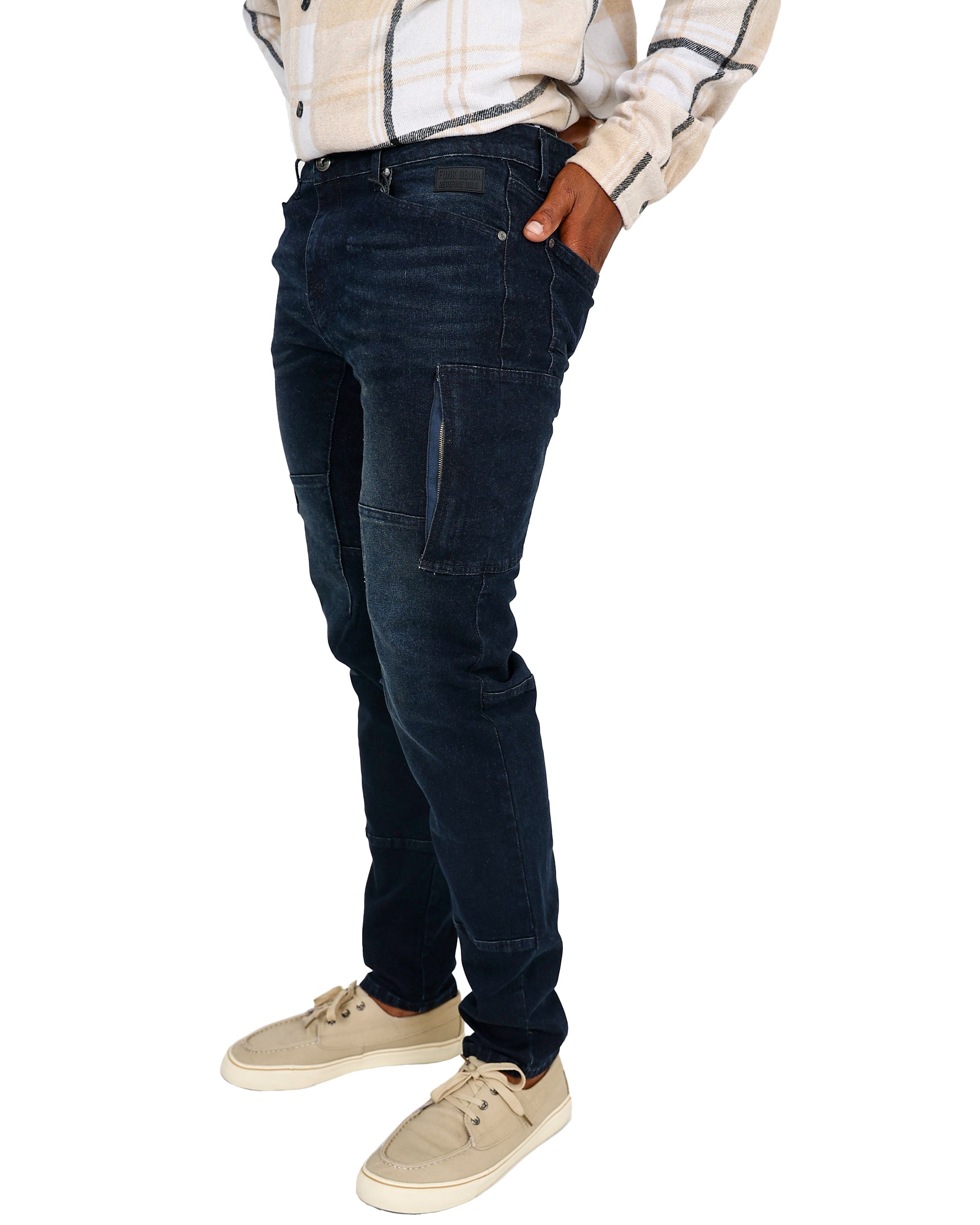 Funk Blue Black Jean Xeon Slim Fit Jeans