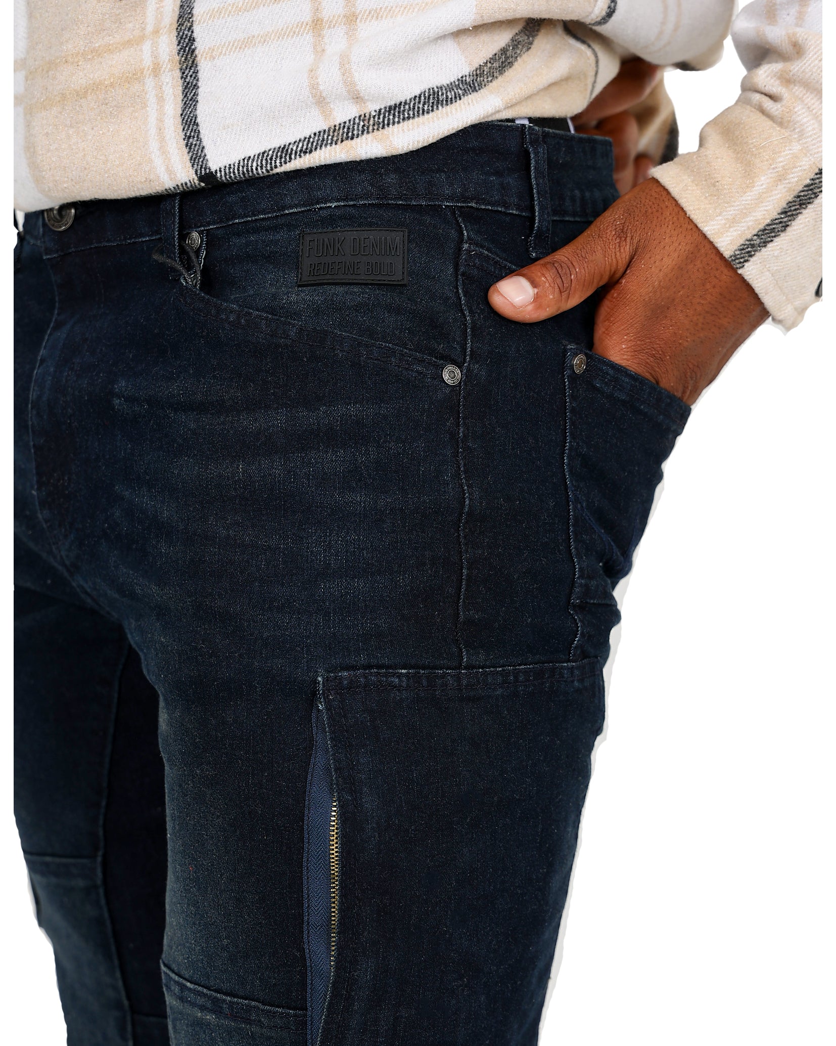 Funk Blue Black Jean Xeon Slim Fit Jeans