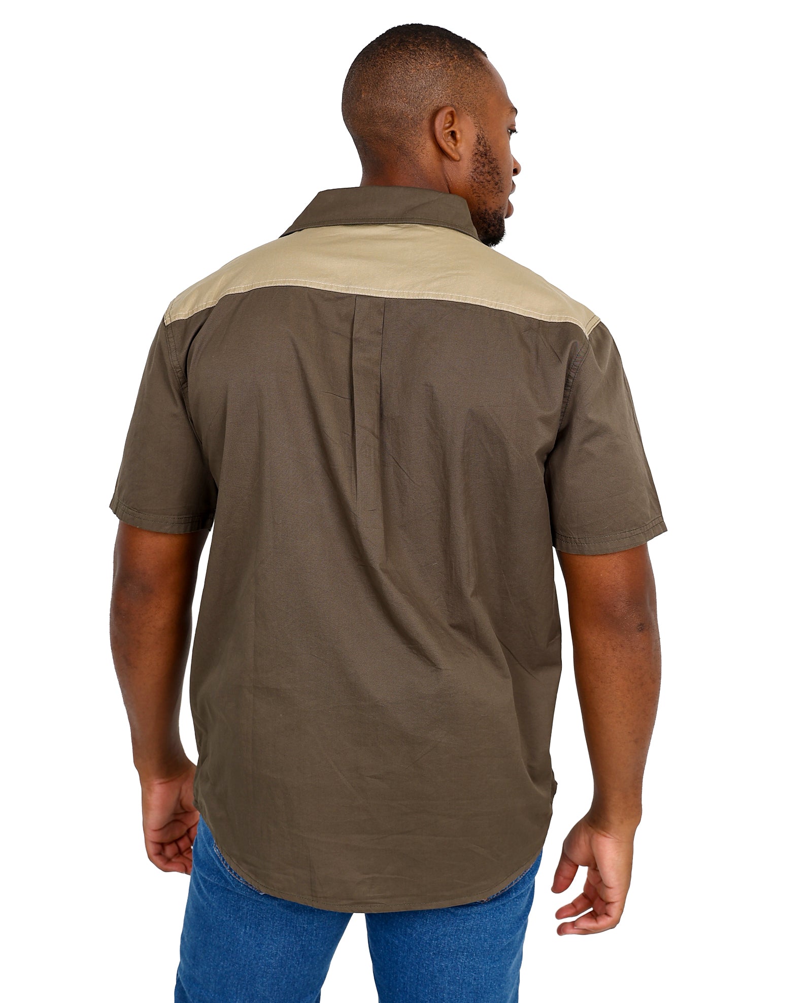 Okavango Short Sleeve Two Tone Shirt