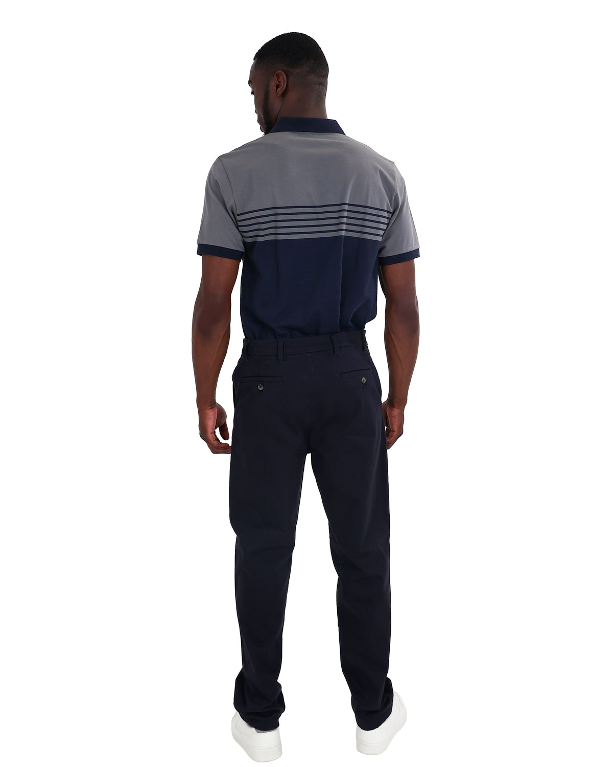 Straight Fit Dark Navy Chino