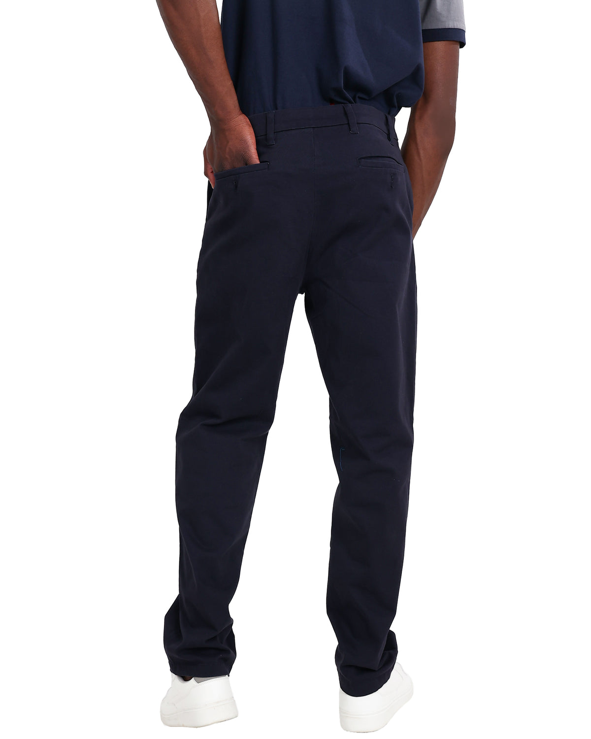 Straight Fit Dark Navy Chino