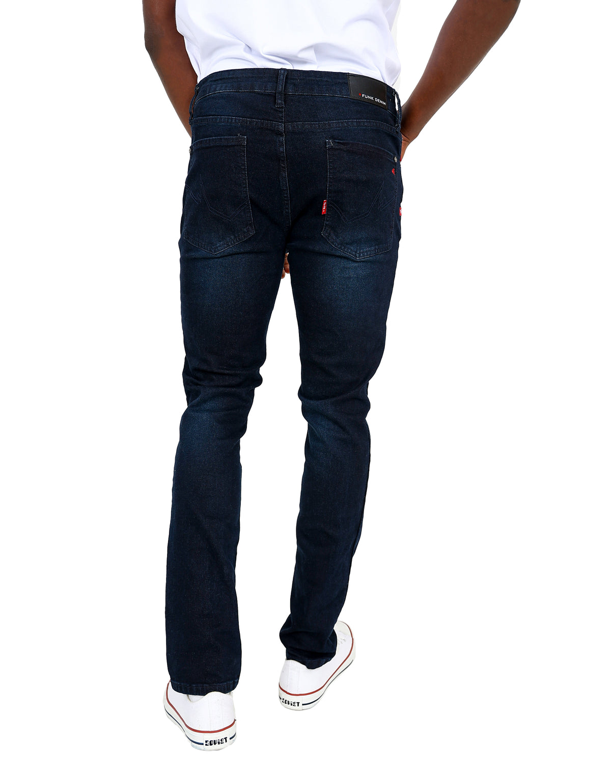 Funk Blue Black Nexus Skinny Jeans