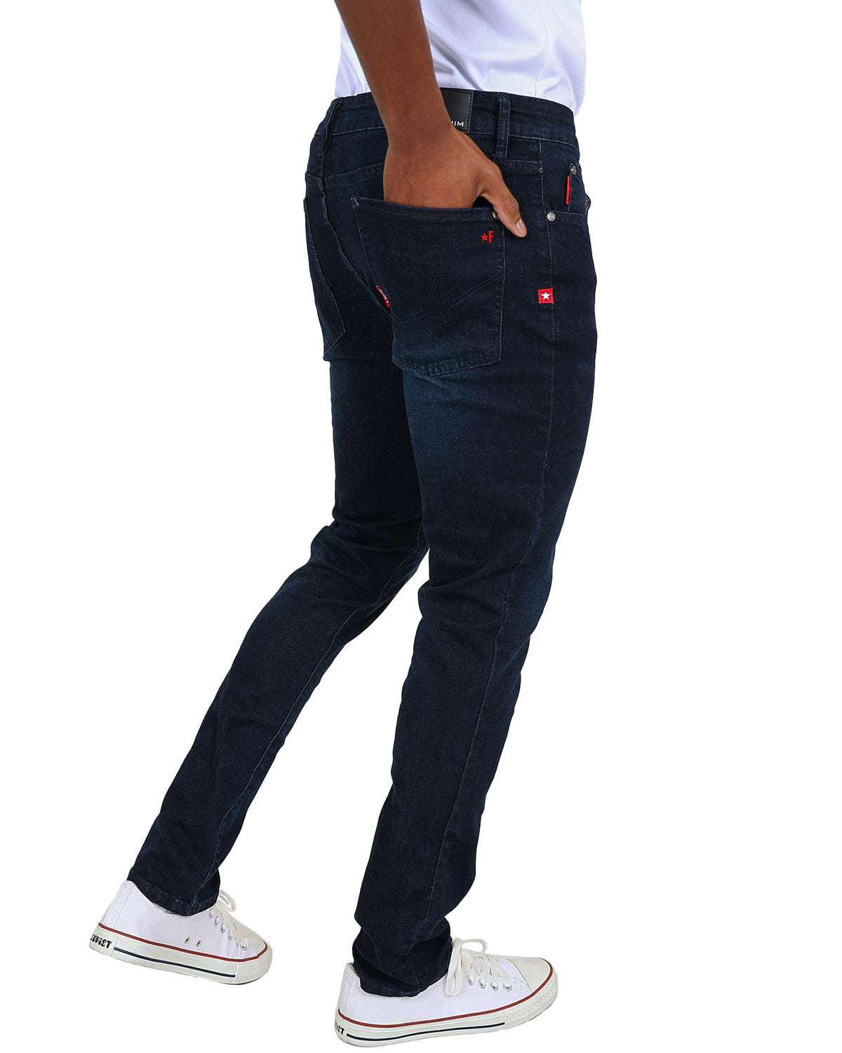 Funk Blue Black Nexus Skinny Jeans
