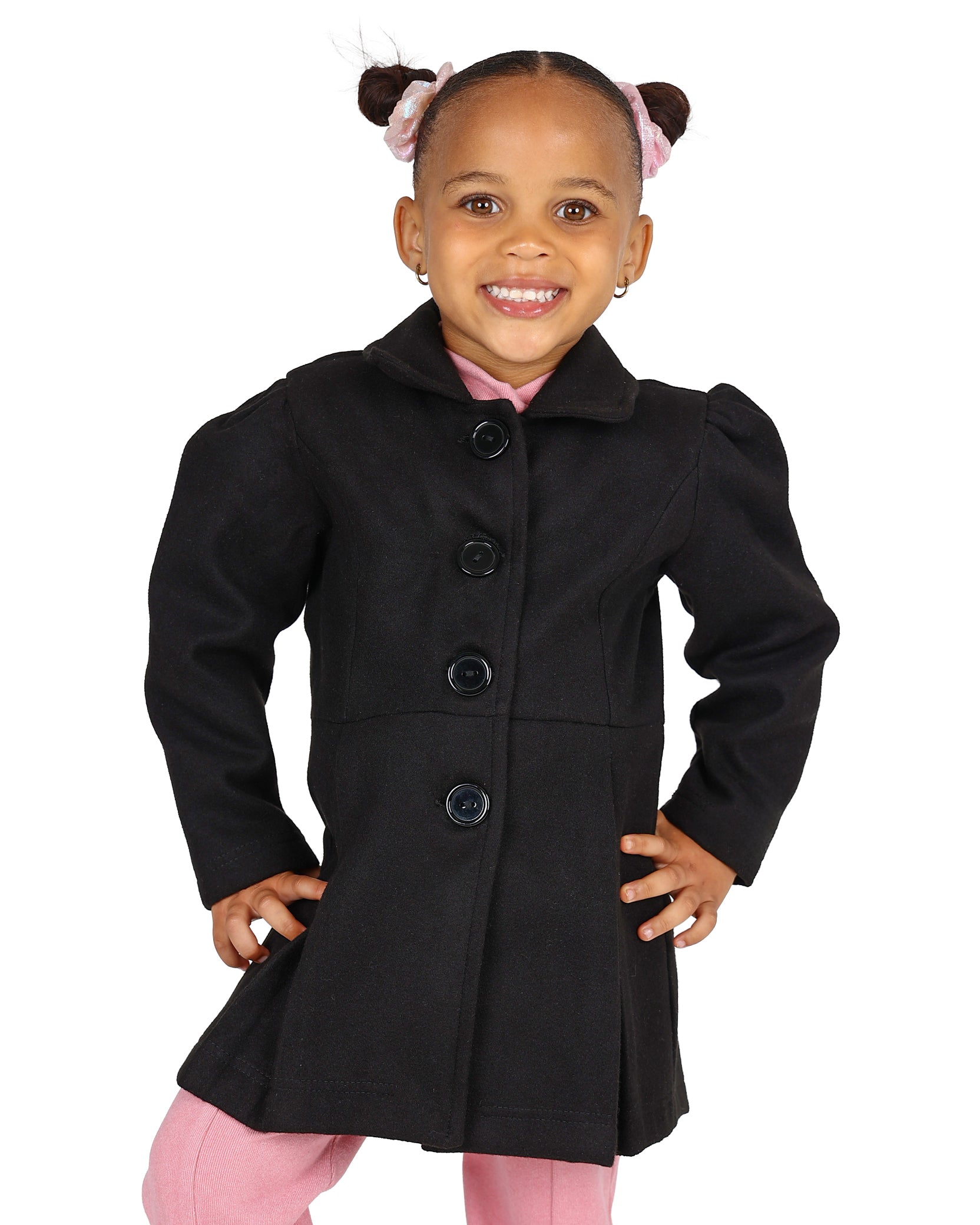 Pleated Melton Jacket