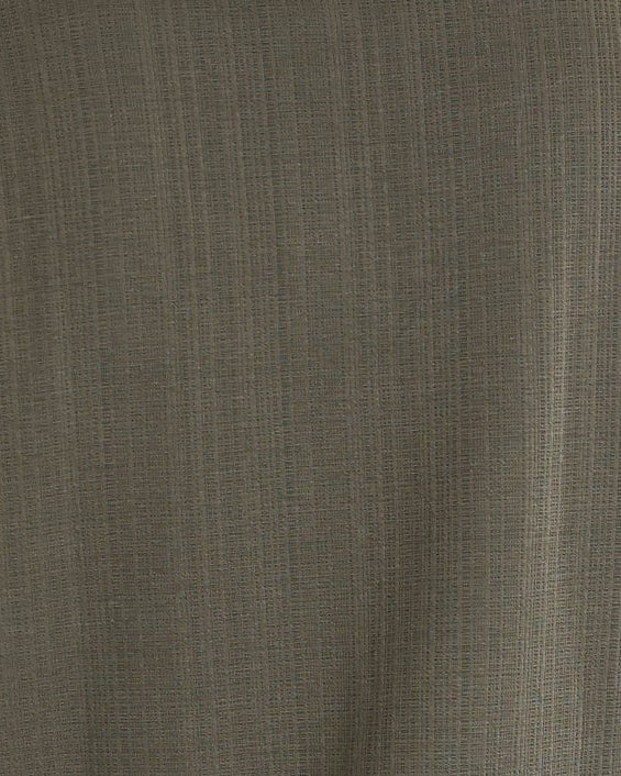 Short Sleeve Olive Cotton Blend Textured Golfer