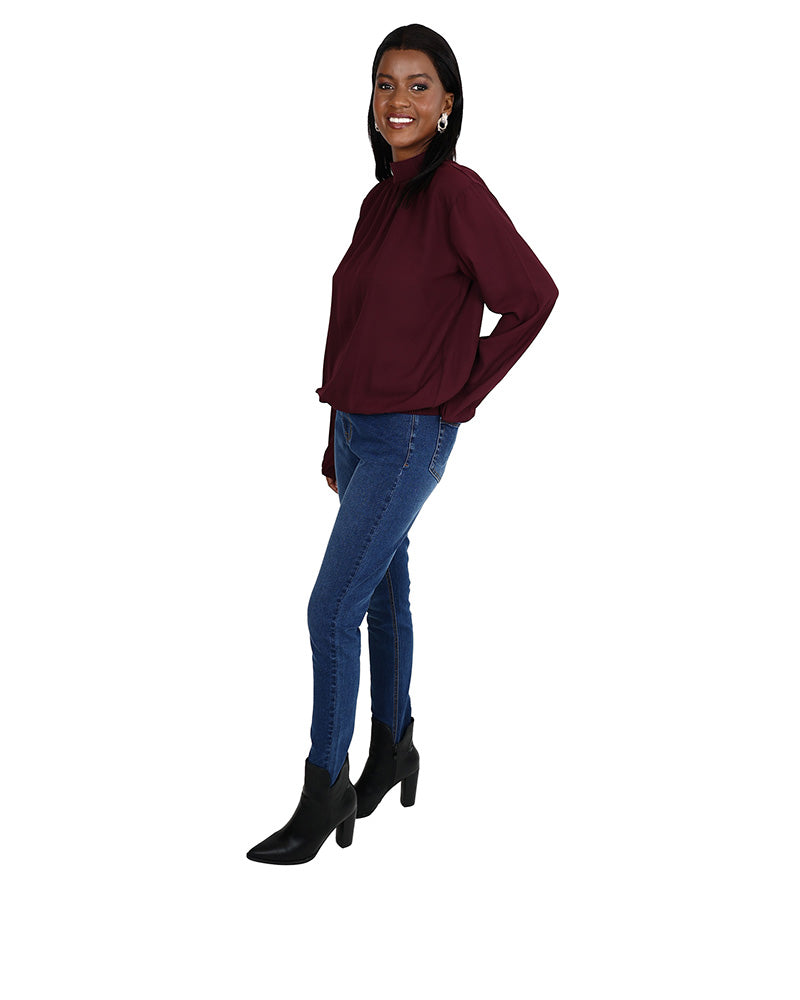 Dark Indigo Skinny Leg Jeans