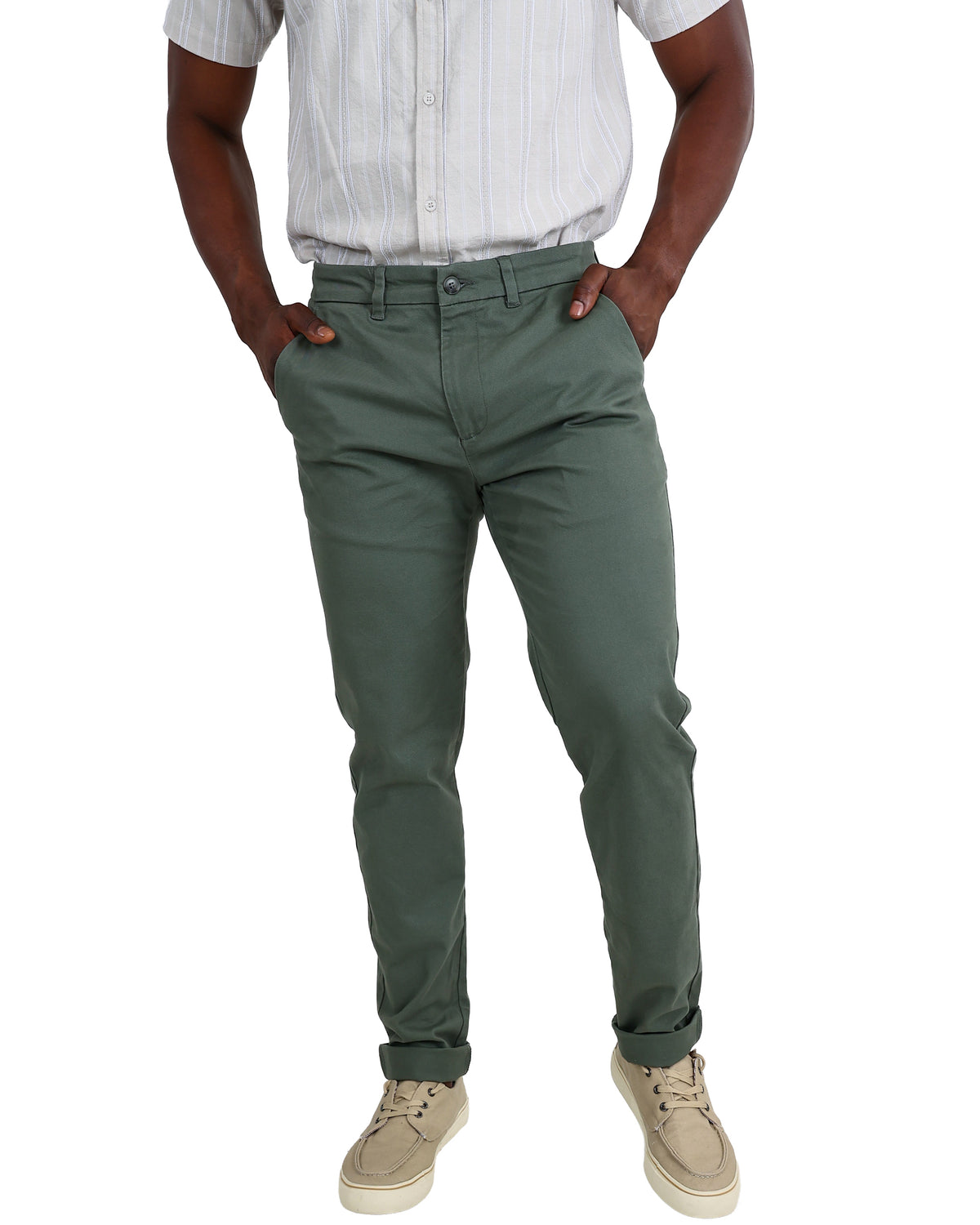Skinny Fit Stretch Fatigue Chino