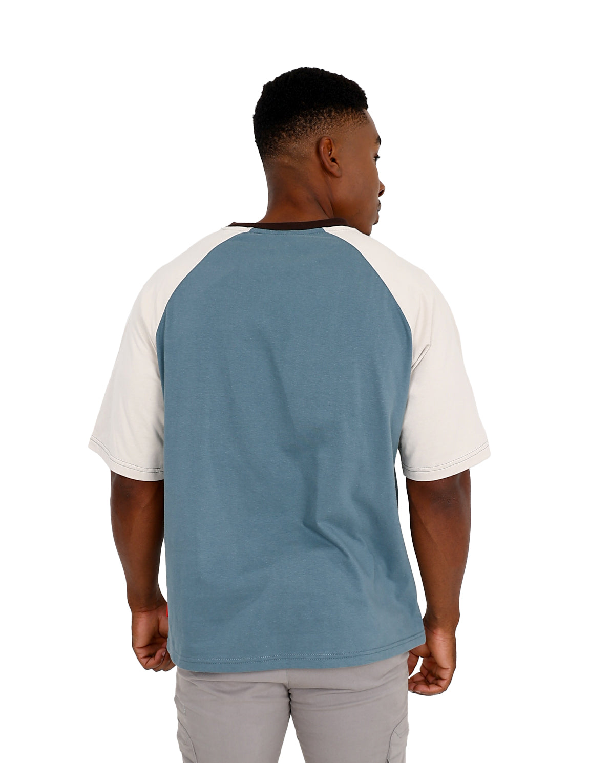 Funk "Redefine Bold" Embroidered Raglan Blue T-Shirt
